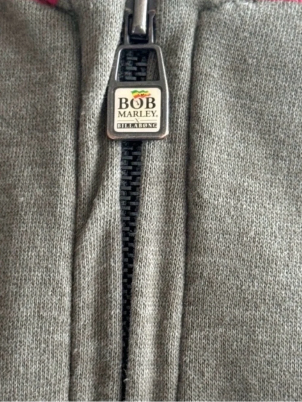 BillaBong X Bob Marley zip up hoodie - Picture 6 of 10